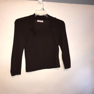 3/$25 Ball of  cotton brown sweater size medium